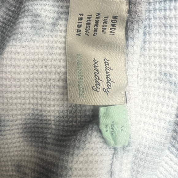Anthropologie Oversized Waffle Knit Tie Dye Top - Picture 5 of 5